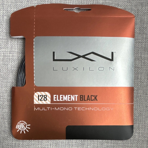Luxilon element black 128 - luxilon,